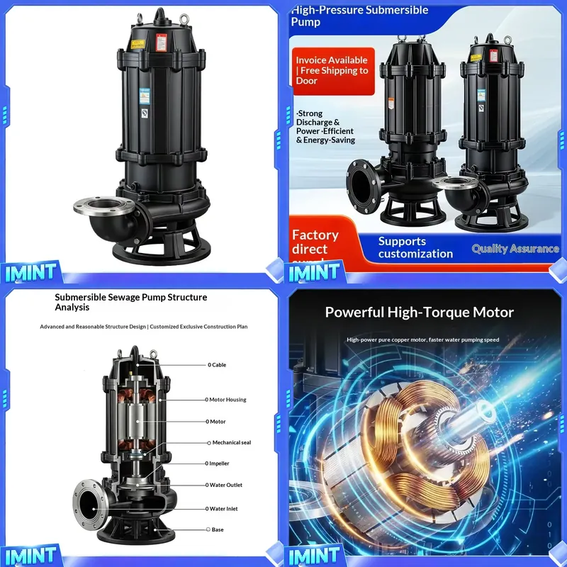 Pompe à eaux usées submersible - Submersible Pump Sewage avis et prix