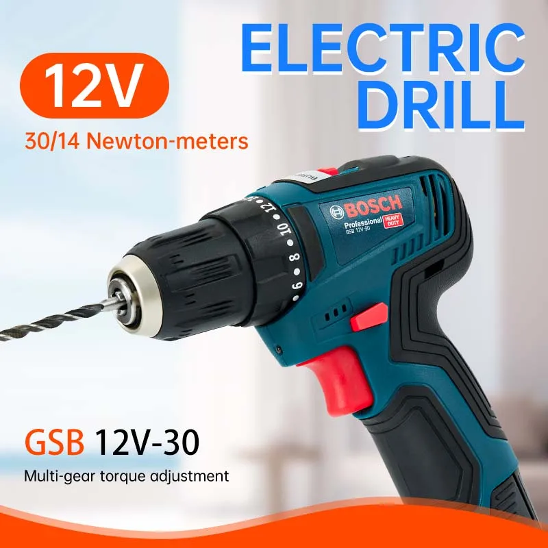 Bosch GSB-12-V30 perceuse élec - Heavy Equipment Battery avis et prix