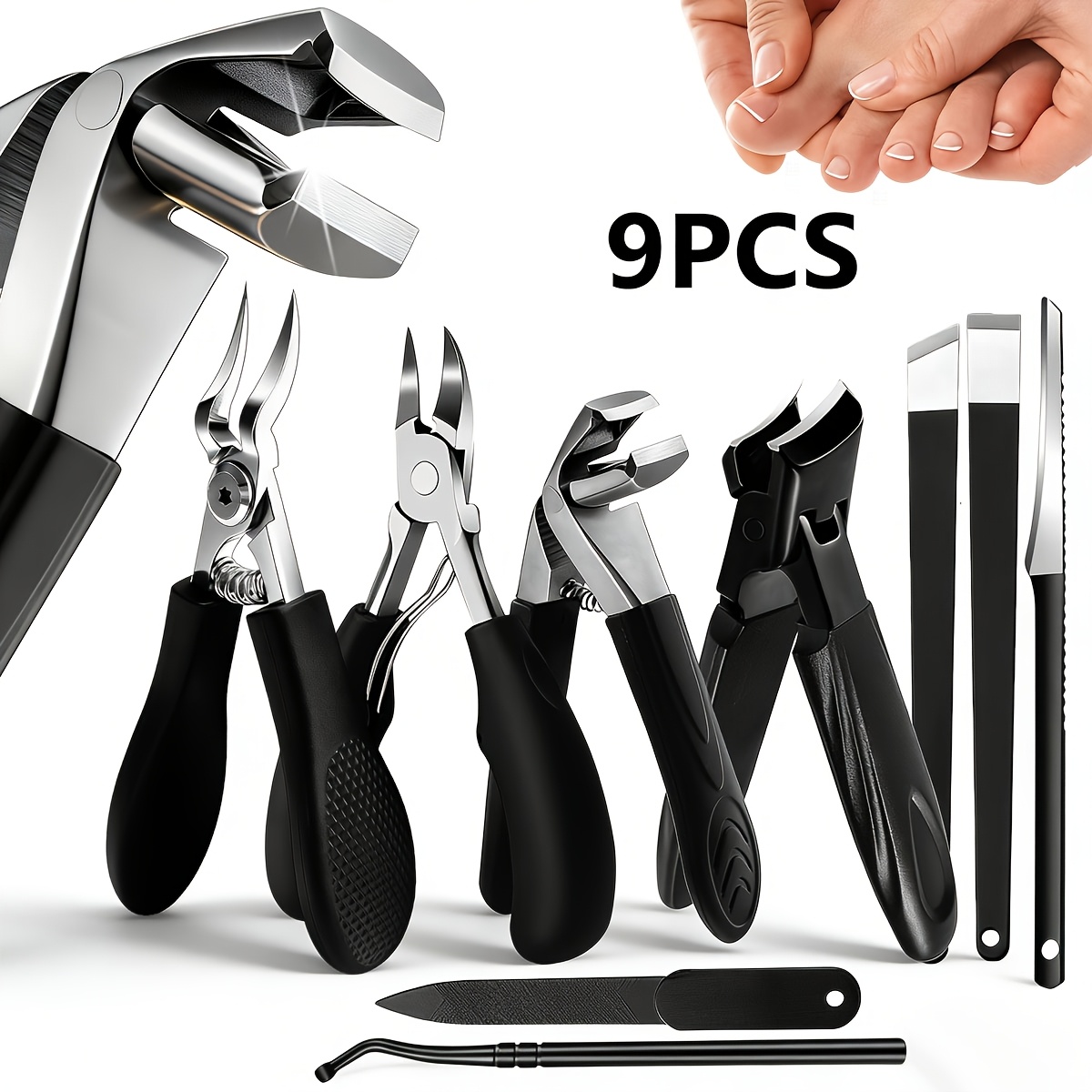 Ensemble de manucure 9 pièces  - Heavy Equipment Scraper avis et prix